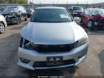 2014 Honda Accord Ex-l V-6 Silver vin: 1HGCR3F83EA040156