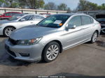 2014 Honda Accord Ex-l V-6 Silver vin: 1HGCR3F83EA040156