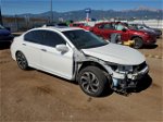 2016 Honda Accord Exl White vin: 1HGCR3F83GA009802