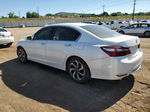 2016 Honda Accord Exl White vin: 1HGCR3F83GA009802