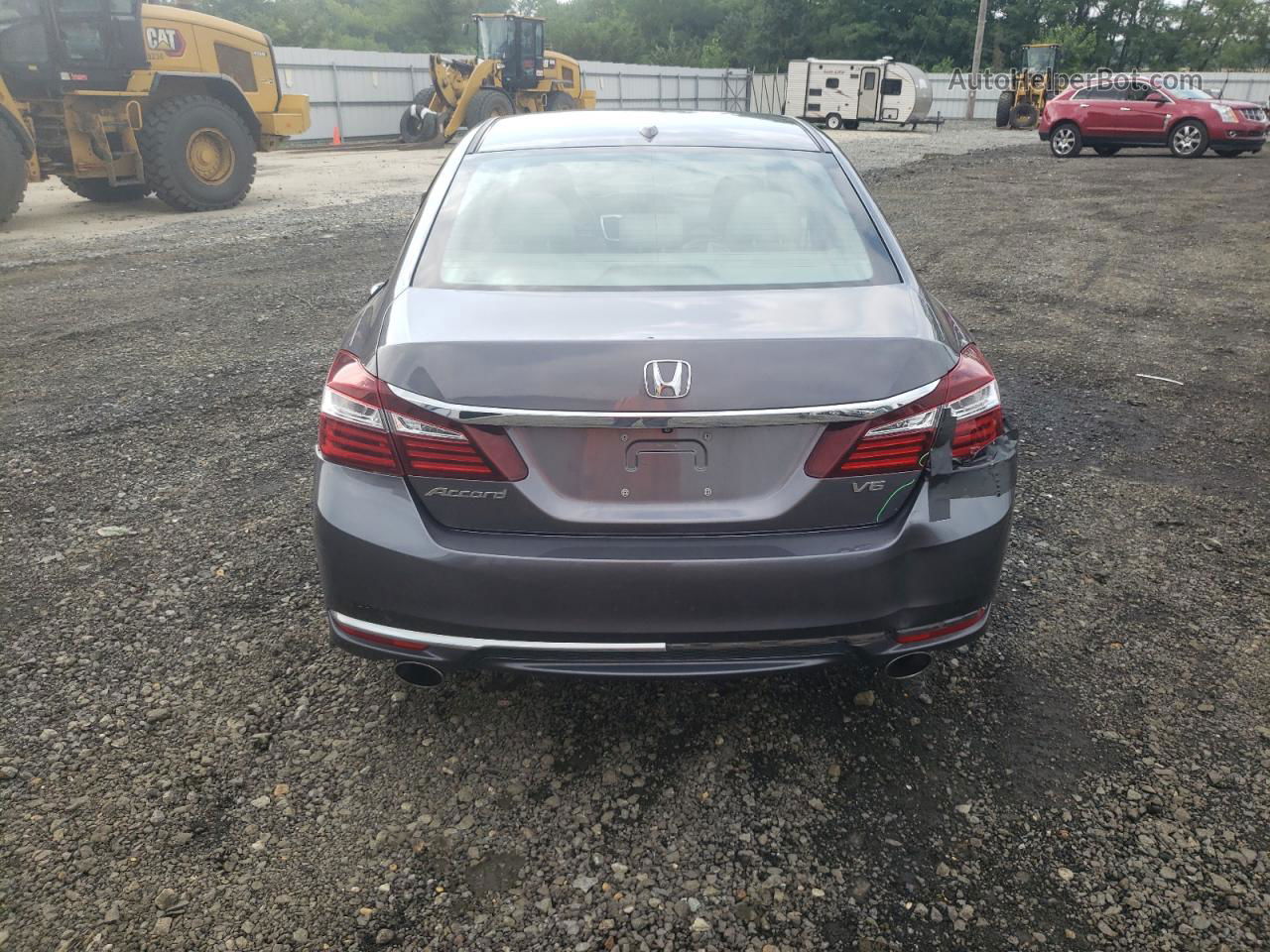 2017 Honda Accord Exl Charcoal vin: 1HGCR3F83HA004505