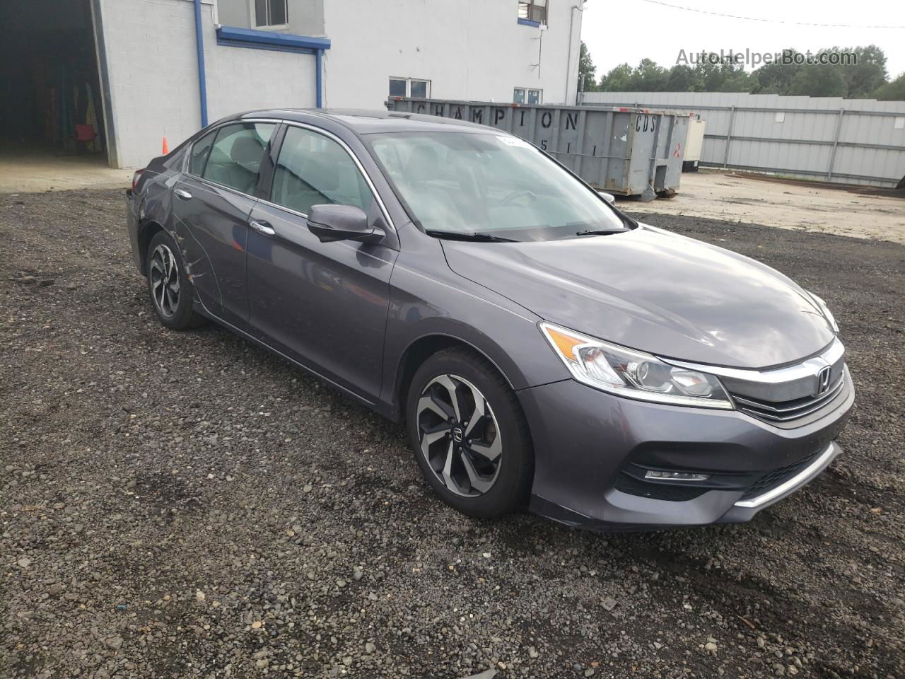 2017 Honda Accord Exl Charcoal vin: 1HGCR3F83HA004505