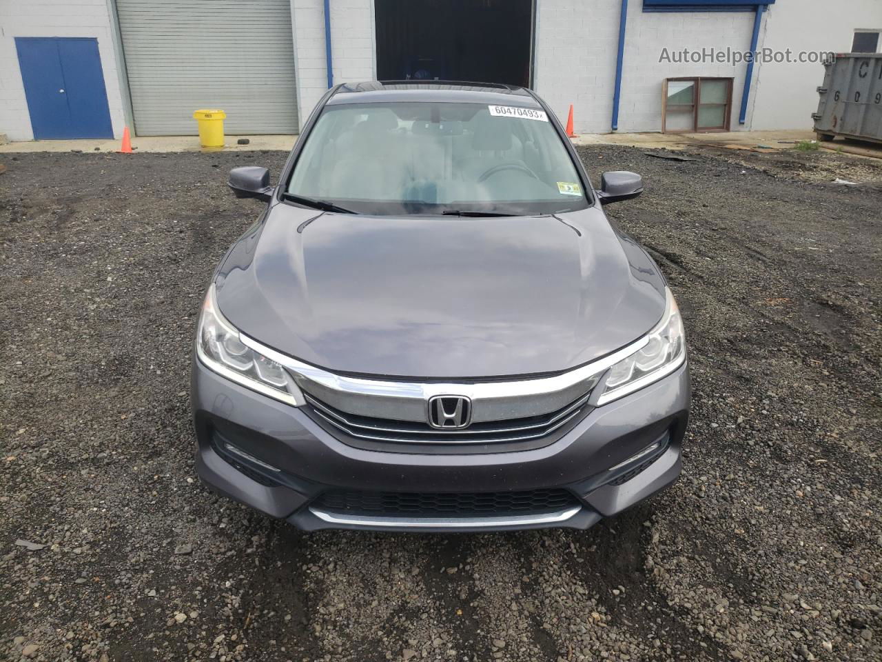 2017 Honda Accord Exl Charcoal vin: 1HGCR3F83HA004505