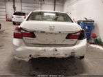 2017 Honda Accord Ex-l V6 White vin: 1HGCR3F83HA040338