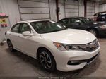 2017 Honda Accord Ex-l V6 White vin: 1HGCR3F83HA040338