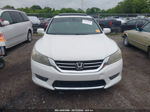 2014 Honda Accord Ex-l V-6 Белый vin: 1HGCR3F84EA001866