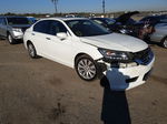 2014 Honda Accord Exl White vin: 1HGCR3F84EA009031