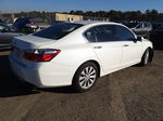 2014 Honda Accord Exl White vin: 1HGCR3F84EA009031