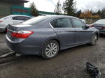 2014 Honda Accord Exl Gray vin: 1HGCR3F84EA025889