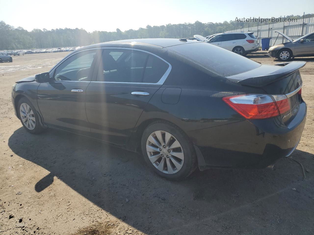 2014 Honda Accord Exl Black vin: 1HGCR3F84EA043051