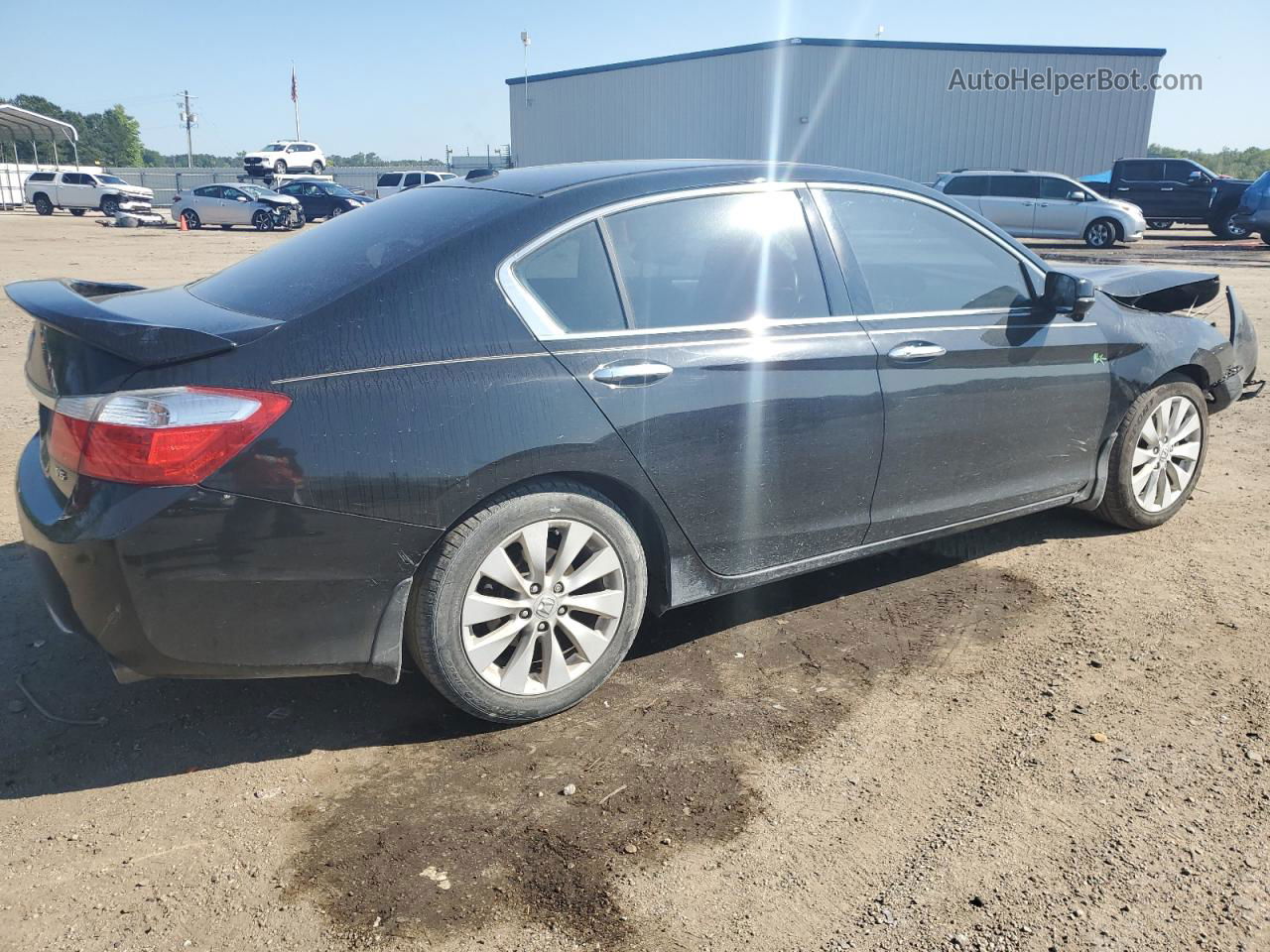 2014 Honda Accord Exl Black vin: 1HGCR3F84EA043051