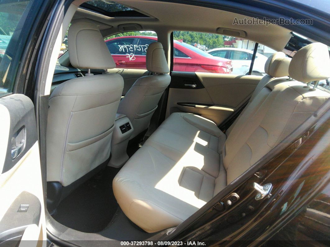 2015 Honda Accord Ex-l V-6 Черный vin: 1HGCR3F84FA028440