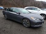 2017 Honda Accord Exl Gray vin: 1HGCR3F84HA045869