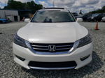 2014 Honda Accord Exl White vin: 1HGCR3F85EA006042