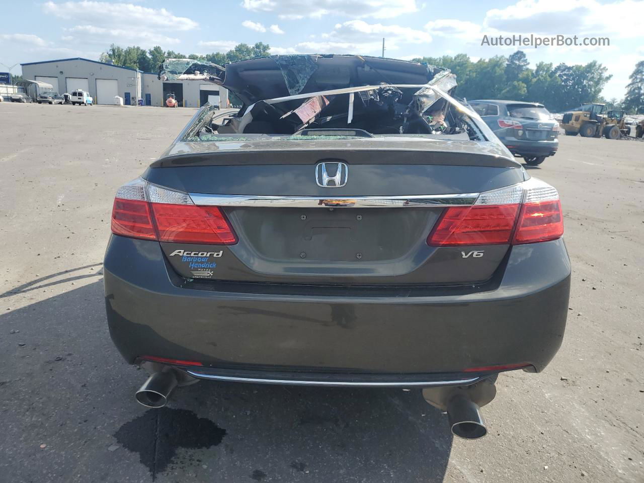 2014 Honda Accord Exl Charcoal vin: 1HGCR3F85EA030650