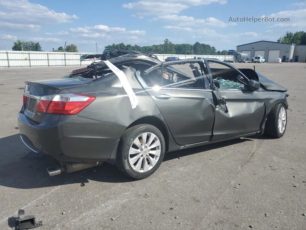 2014 Honda Accord Exl Charcoal vin: 1HGCR3F85EA030650