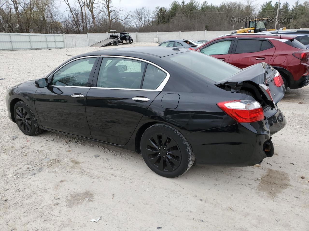 2014 Honda Accord Exl Black vin: 1HGCR3F85EA036741