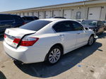 2015 Honda Accord Exl White vin: 1HGCR3F85FA027734