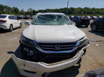 2015 Honda Accord Exl White vin: 1HGCR3F85FA027734