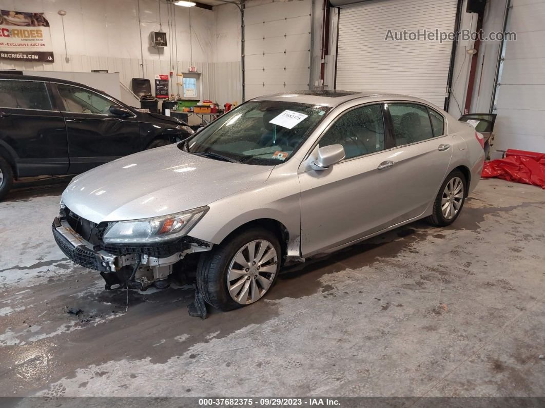 2015 Honda Accord Sedan Ex-l Silver vin: 1HGCR3F85FA028995