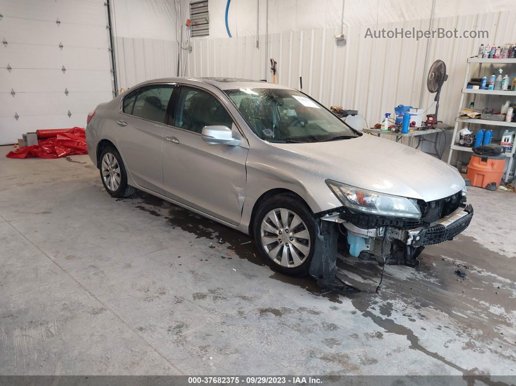 2015 Honda Accord Sedan Ex-l Серебряный vin: 1HGCR3F85FA028995