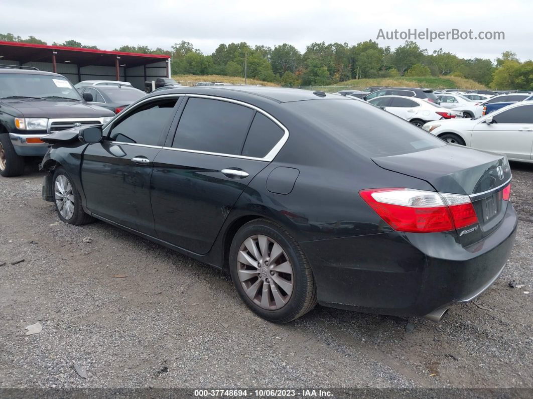 2015 Honda Accord Ex-l V-6 Черный vin: 1HGCR3F85FA037227