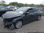 2015 Honda Accord Ex-l V-6 Black vin: 1HGCR3F85FA037227