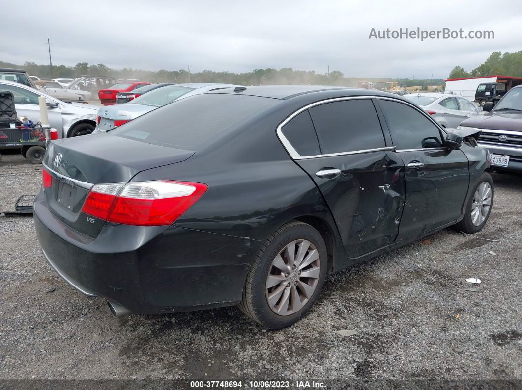 2015 Honda Accord Ex-l V-6 Черный vin: 1HGCR3F85FA037227