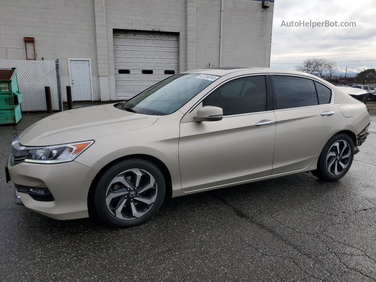 2016 Honda Accord Exl Gold vin: 1HGCR3F85GA023331