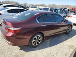 2017 Honda Accord Exl Burgundy vin: 1HGCR3F85HA016462