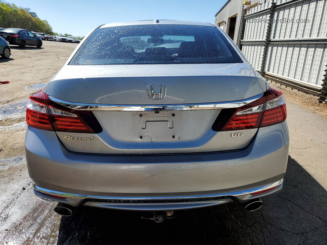 2017 Honda Accord Exl Silver vin: 1HGCR3F85HA019720