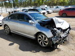 2017 Honda Accord Exl Silver vin: 1HGCR3F85HA019720