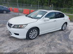 2014 Honda Accord Ex-l V-6 Белый vin: 1HGCR3F86EA003733