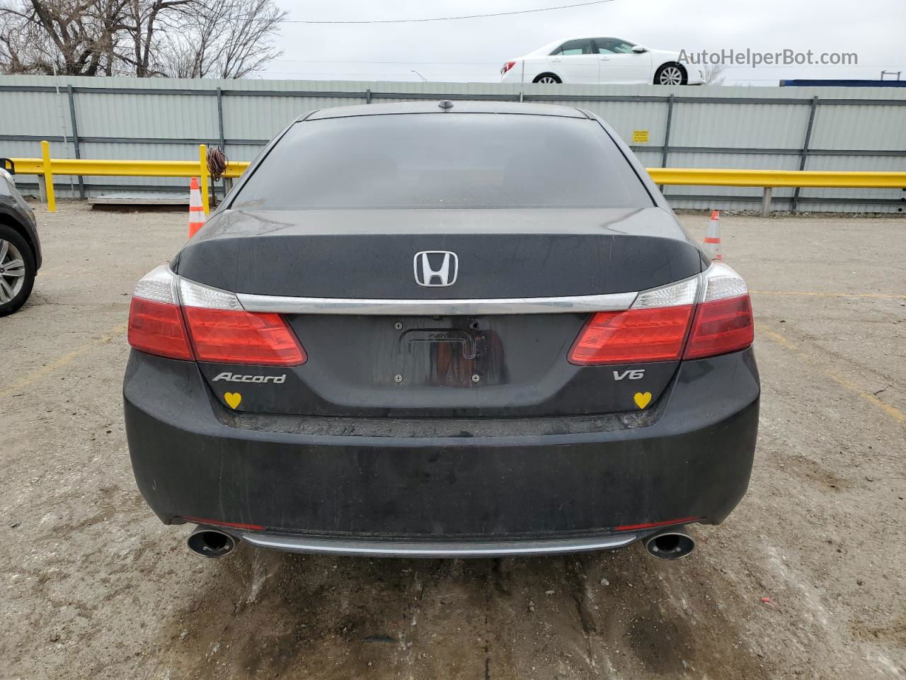 2014 Honda Accord Exl Black vin: 1HGCR3F86EA014179