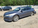 2014 Honda Accord Exl Gray vin: 1HGCR3F86EA017759