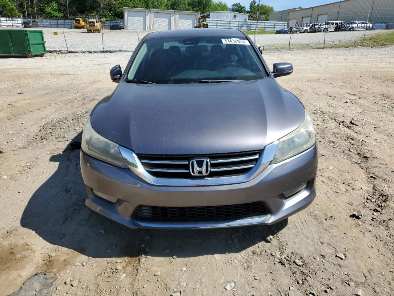 2014 Honda Accord Exl Серый vin: 1HGCR3F86EA017759