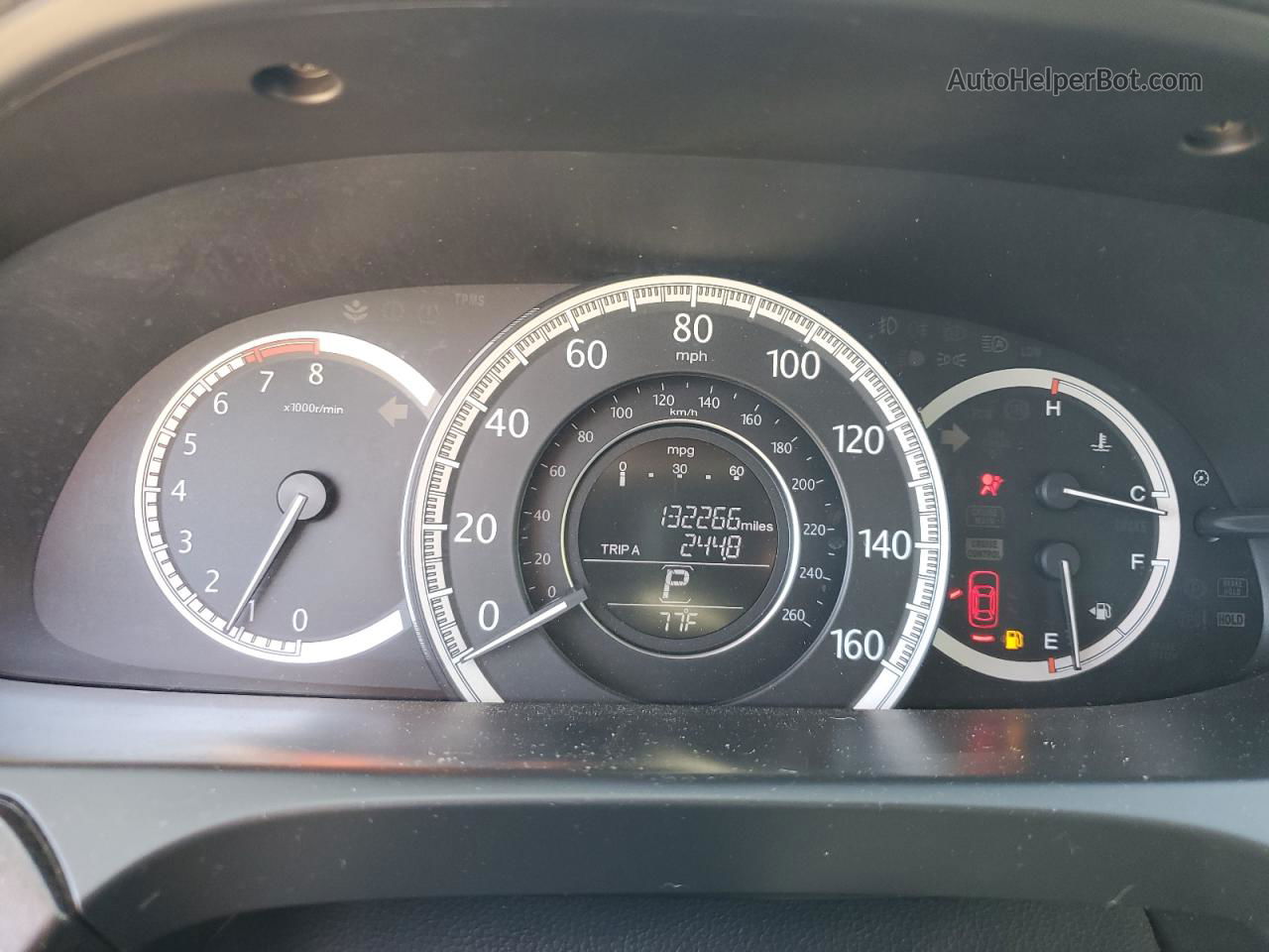 2014 Honda Accord Exl Серый vin: 1HGCR3F86EA017759