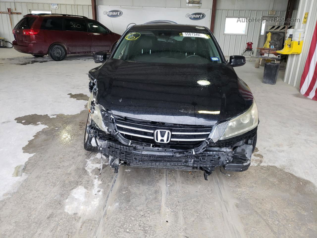 2014 Honda Accord Exl Black vin: 1HGCR3F86EA019026