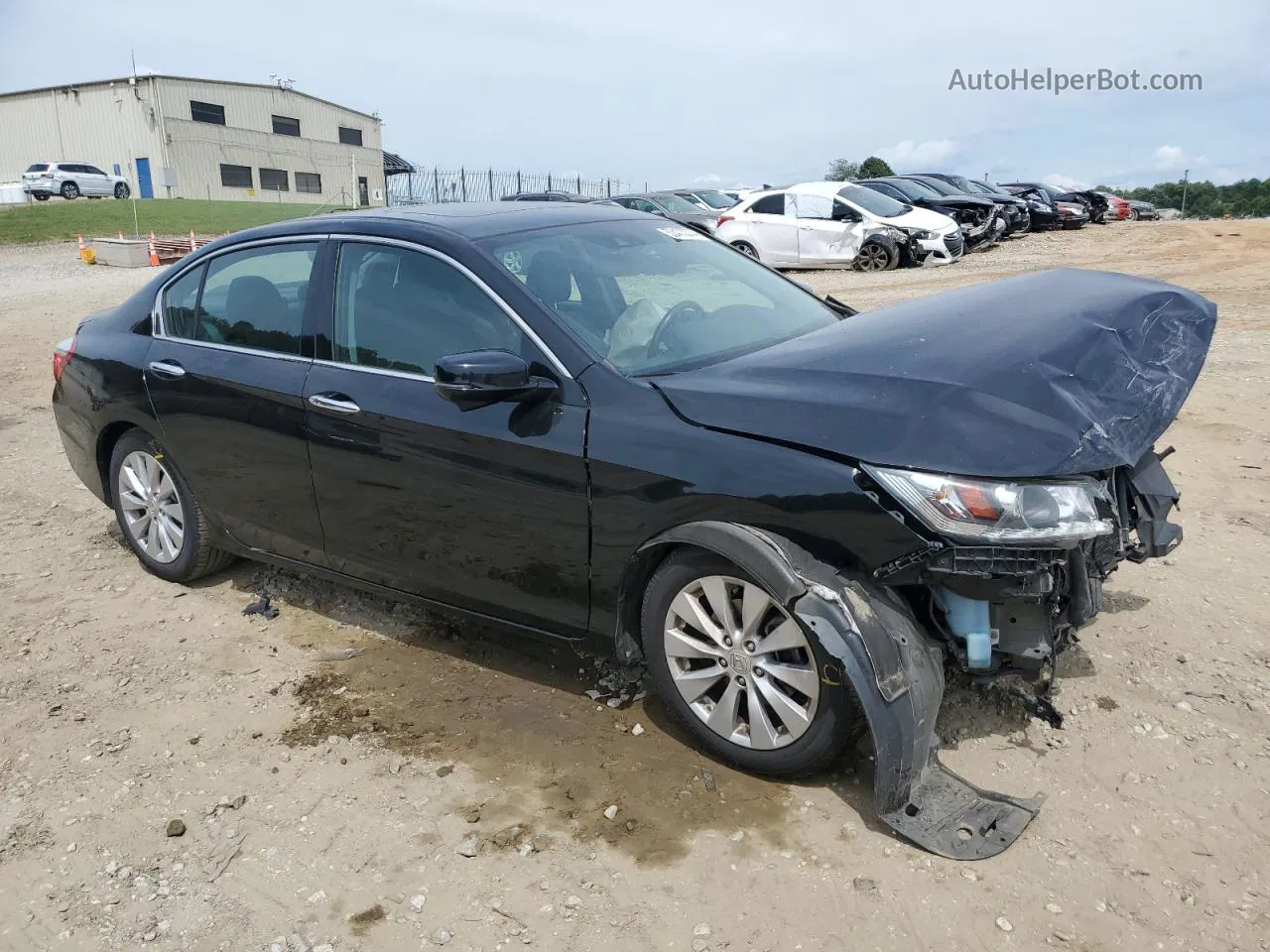 2014 Honda Accord Exl Black vin: 1HGCR3F86EA026106