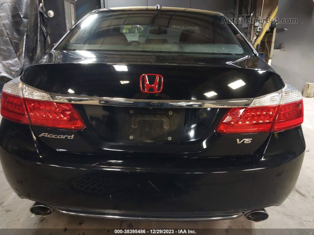 2015 Honda Accord Ex-l V-6 Черный vin: 1HGCR3F86FA000591