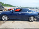 2015 Honda Accord Ex-l V-6 Blue vin: 1HGCR3F86FA015768