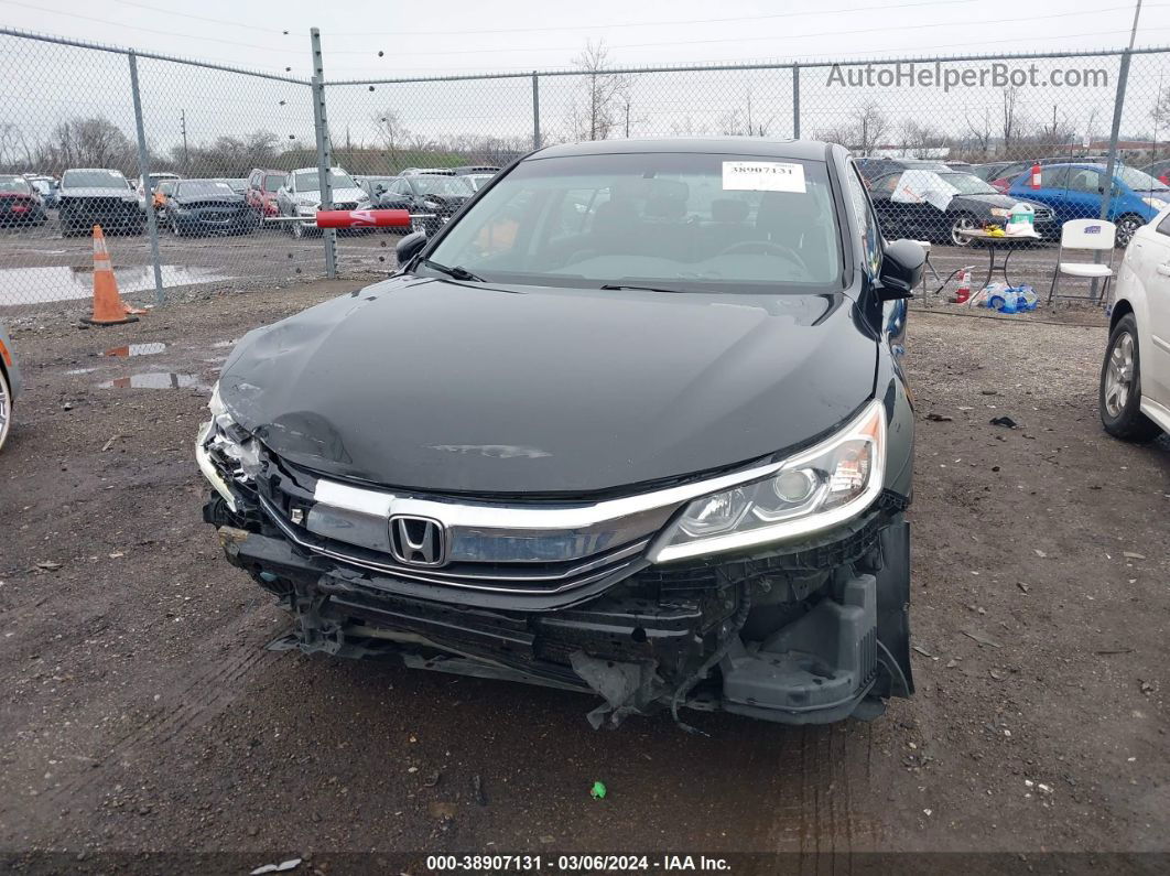 2016 Honda Accord Ex-l V-6 Черный vin: 1HGCR3F86GA009633