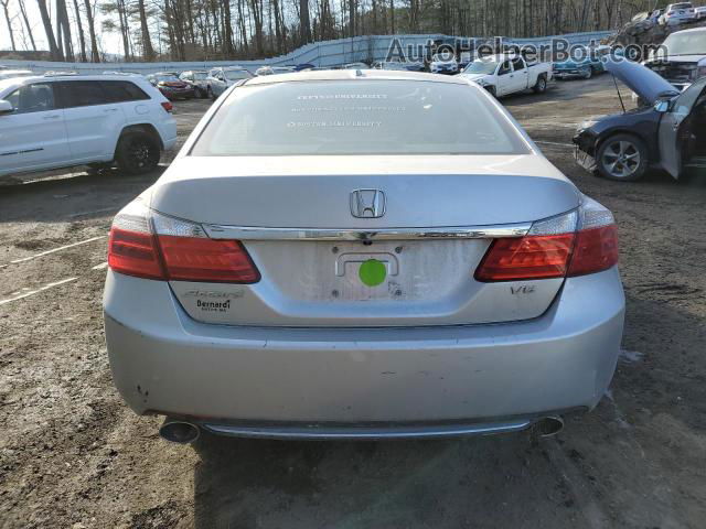 2014 Honda Accord Exl Silver vin: 1HGCR3F87EA041021