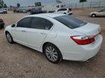 2015 Honda Accord Exl White vin: 1HGCR3F87FA009641