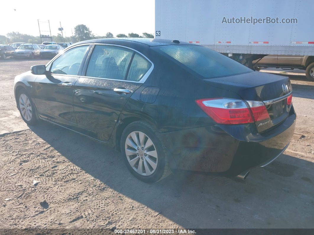 2015 Honda Accord Sedan Ex-l Black vin: 1HGCR3F87FA015889