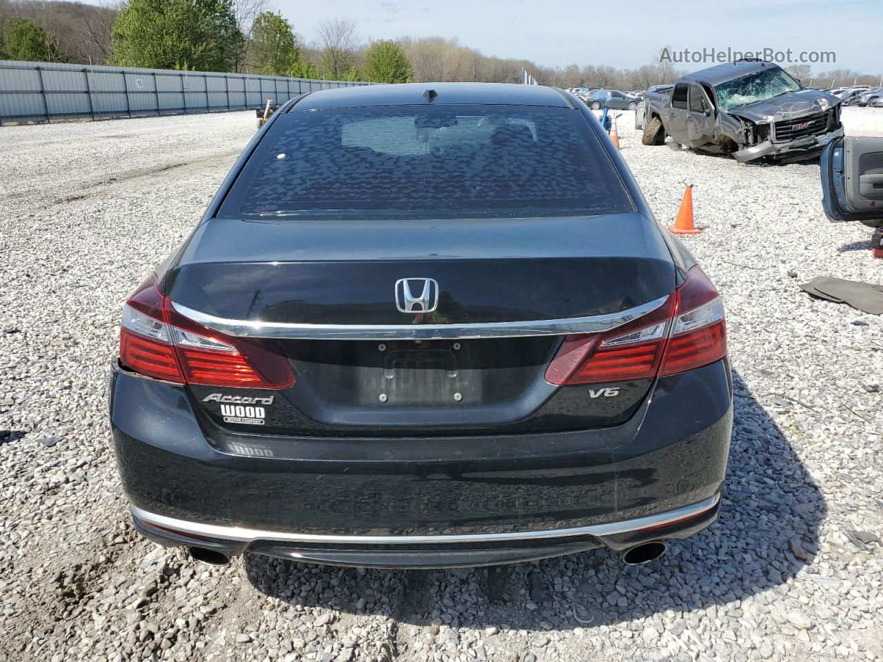 2016 Honda Accord Exl Black vin: 1HGCR3F87GA010774