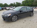 2016 Honda Accord Exl Black vin: 1HGCR3F87GA027896