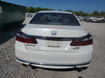 2017 Honda Accord Exl White vin: 1HGCR3F87HA018455