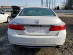 2014 Honda Accord Exl White vin: 1HGCR3F88EA040556