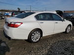 2014 Honda Accord Exl White vin: 1HGCR3F88EA040556